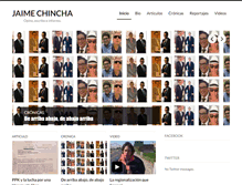 Tablet Screenshot of jaimechincha.com